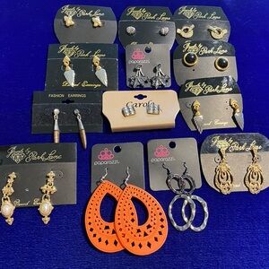 Lot of 13 Brand New Pairs of Earrings